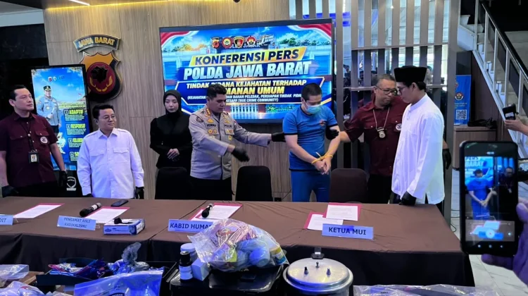 Polda Jabar Tangkap Pria di Bandung Barat Uji yang Coba Bahan Peledak hingga 56 Kali