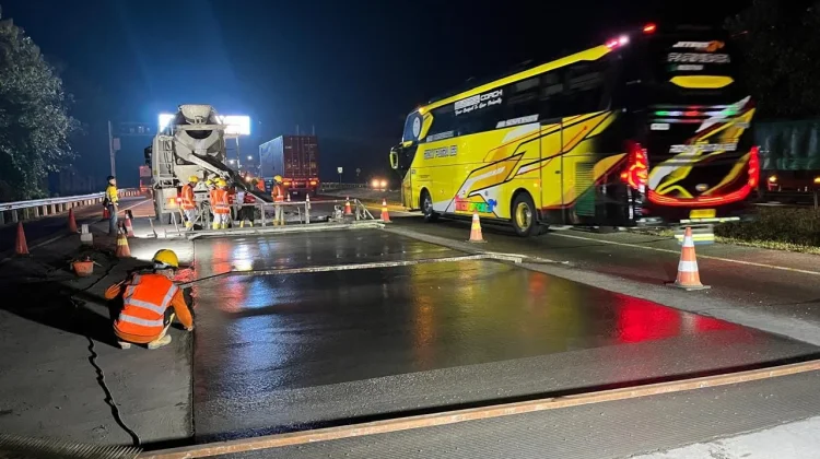Jaga Kenyamanan Pengguna, Astra Tol Cipali, Rekontruksi Jalan di KM 72 hingga 188
