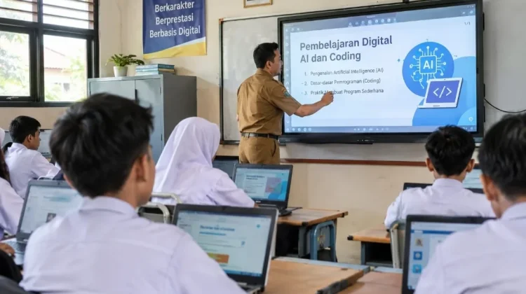 Pendidikan SMP di Cianjur Terus Perkuat Digitalisasi