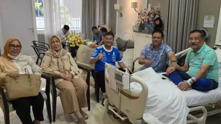 Dwi Jati Jenguk Umuh Muchtar, Silaturahmi jelang Musorprov KONI Jabar