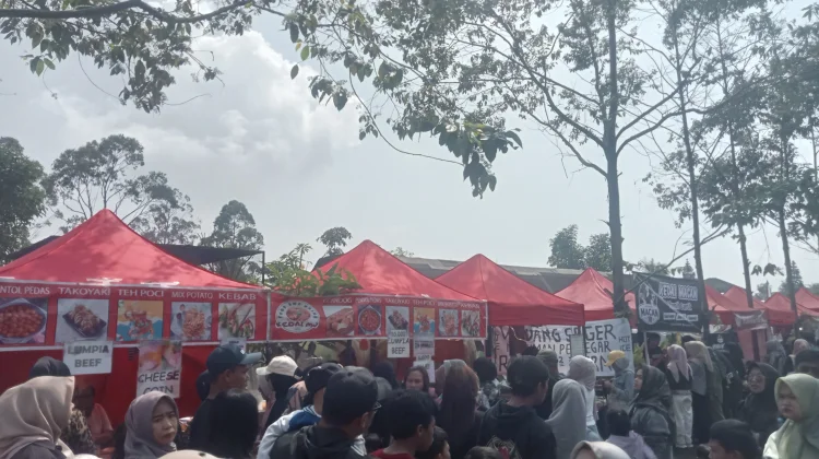 Semarak HUT TNI ke-81, UMKM Warga Ciwidey Ikut Berpesta