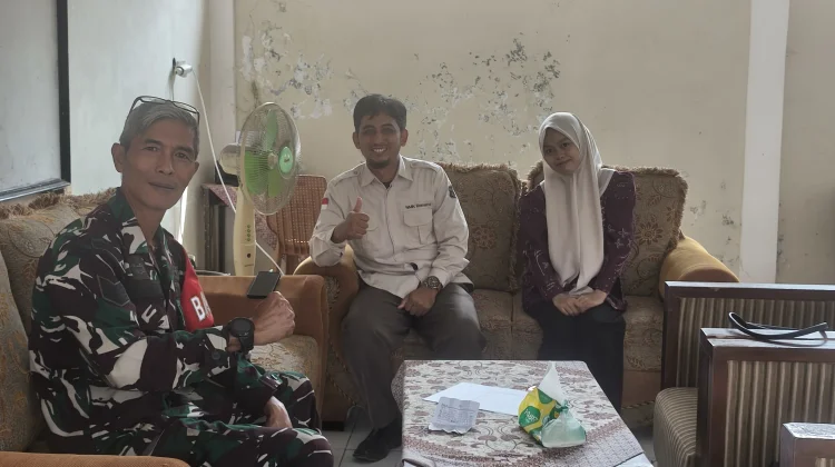 Babinsa Koramil Jalancagak ,Bina Karakter Siswa Cinta Bangsa di SMKS Ranaco