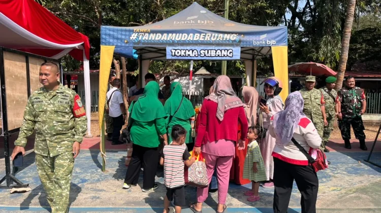 Bazar TNI Murah, HUT Ke-81 TNI, Kodim 0605/Subang Diserbu Warga karena Harga Murah