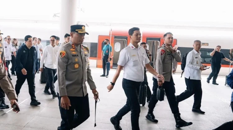 Polres Cimahi Perketat Stasiun KCIC Padalarang, Pengamanan Jalur FIFA ASEAN 2026