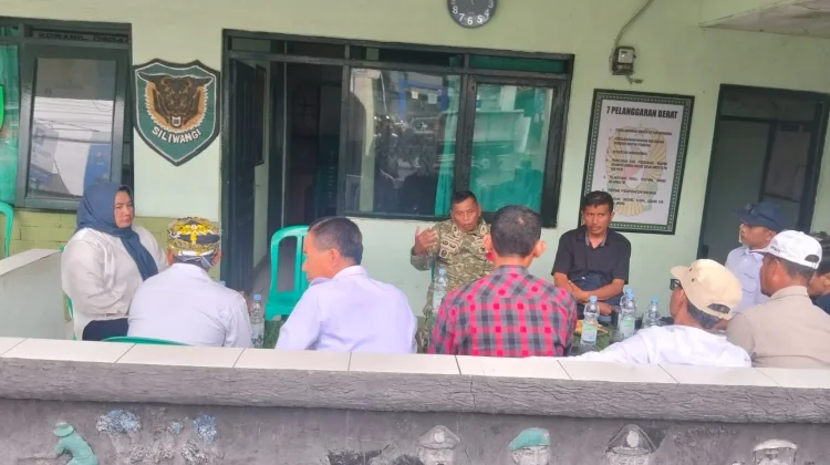 Danramil Sagalaherang Ajak Para Kades Antisipasi Karhutla Diwilayahnya