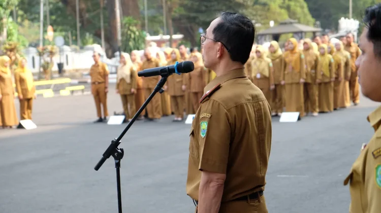Apel Terakhir setelah 40 Tahun Mengabdi, Sekda Subang Pamit