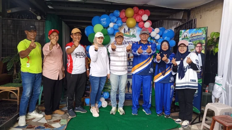 Anniversary Pertama, KJS Guyub Rahayu Ajak Warga Baros Cimahi Jaga Kebugaran