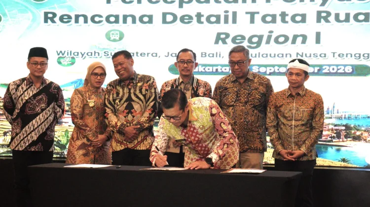 Kang Akur Teken Komitmen Percepatan RDTR Region 1 di Jakarta
