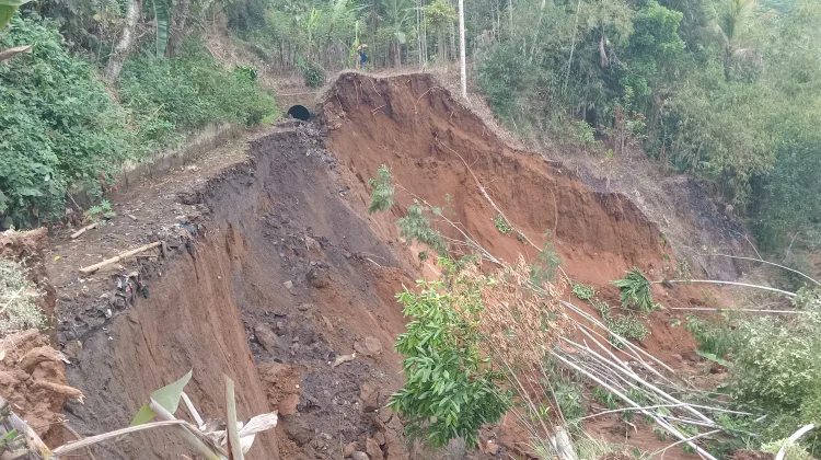 Mulai Ada Hujan, Tagana Kabupaten Tasikmalaya Siaga Longsor