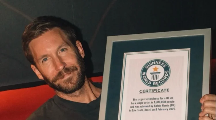 Calvin Harris Pecahkan Rekor Guinness usai Tampil di Brasil
