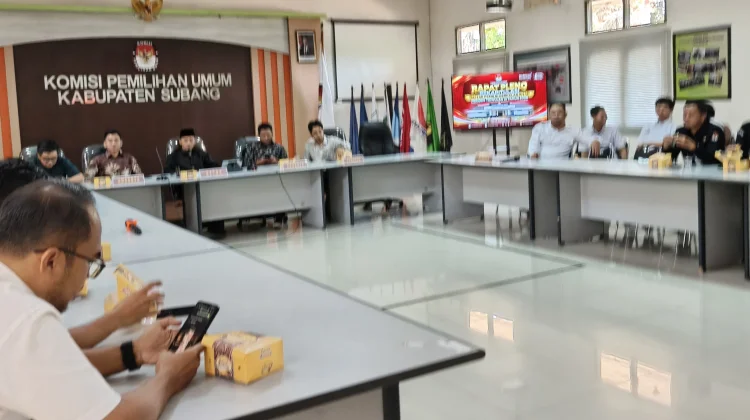 PDPB Triwulan III, KPU Subang Tetapkan 1,25 Juta Pemilih Naik 14 Ribu Lebih Pemilih