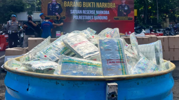 Polda Jabar Ungkap Sindikat Narkoba yang Mulai Manfaatkan Teknologi Digital