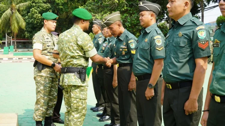 50 Personil Kodim 0605/Subang Naik Pangkat, Dandim, Amanah dan Tanggungjawab