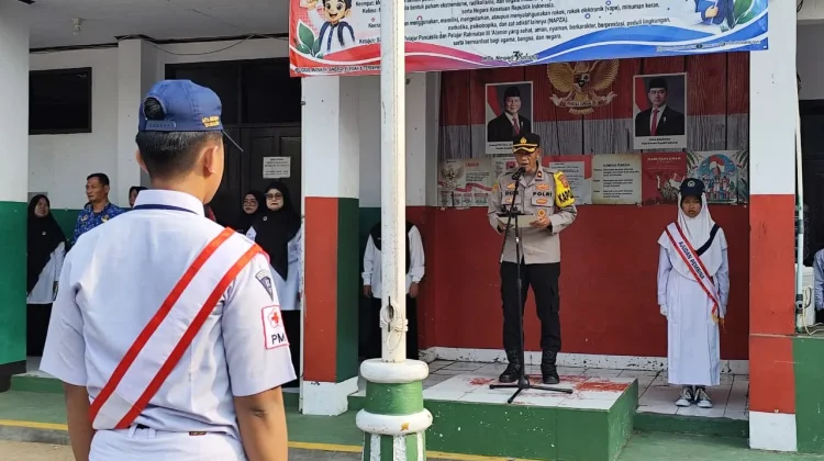 Kapolsek Jalancagak Sapa Pelajar, Titip Pesan Masa Depan