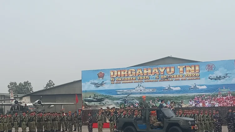 Kepercayaan Rakyat Jadi Amanah, Pesan Tegas HUT ke-81 TNI di Bandung