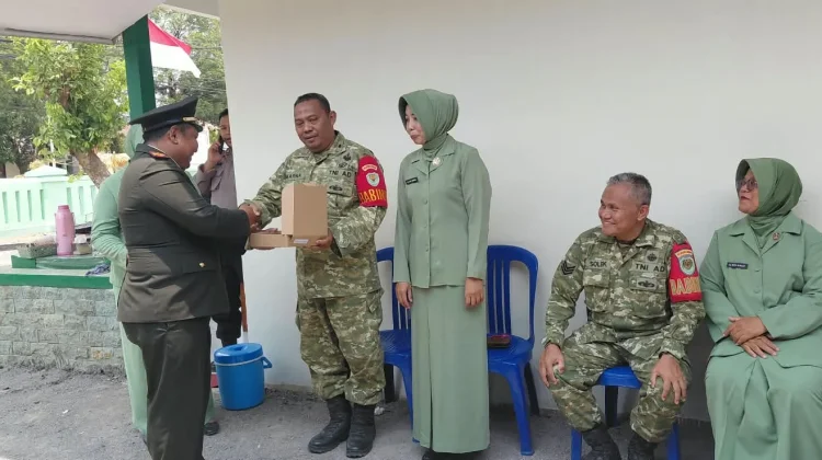 Tiga Babinsa Naik Pangkat, Danramil 0501/Subang Berpesan, Disiplin dan Tanggungjaw