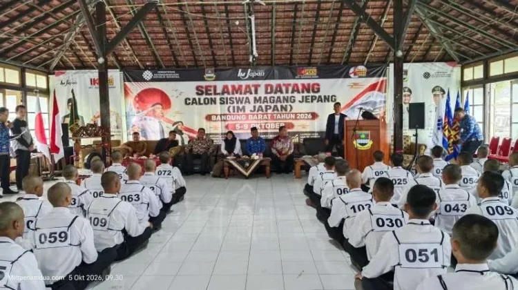 Bandung Barat Lokasi Perdana Seleksi IM Japan 2026, 30 Peserta Lokal