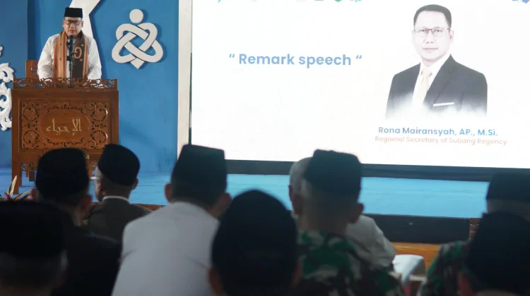 Ratusan Santri Padati Ponpes Al-Ihya, Sekda Subang: Jadilah Pelaku Perubahan