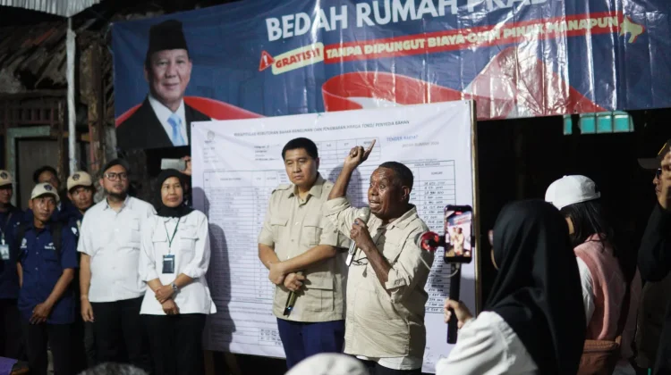 Blusukan ke Pagaden, Bang Ara dan Kang Rey Tinjau Rutilahu Bantuan Presiden Prabowo