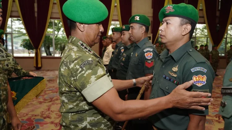Kenaikan Pangkat Personel, Danpussenif Tekankan Amanah dan Tanggung Jawab