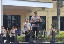Wakapolres Subang Berikan Amanat,  pada Upacara HKN