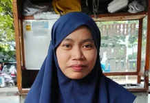 Berkah Berjualan Bubur, Yuni dan Eko Mampu Menghidupi Keluarganya