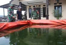 Satgas Kodim 0624 Pantau Perkembangan Bantuan Benih Lele