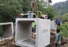 TMMD ke-127: Pemasangan Saluran Air Akses Jalan Desa
