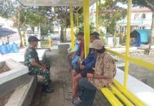 Musim Penghujan, Babinsa Ingatkan Warga, Terkait Ancaman Bencana