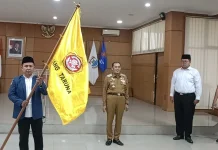 Pengurus Karang Taruna Kota Cimahi Dikukuhkan