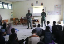 Kodim/0624 Gelar Wasbang dan Edukasi PHBS kepada Pelajar