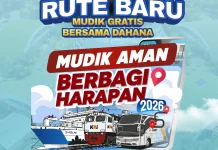 DAHANA Tambah Rute Baru Program Mudik Gratis 2026