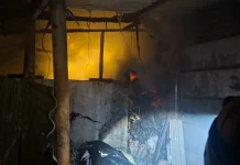 Si Jago Merah Lahap Gudang Rongsok di Citeureup Cimahi