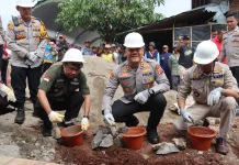 Polres Subang Rehab Tiga Unit Rutilahu di Pantura