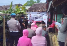 Polres Cimahi Sulap Rumah Tidak Layak Huni Ibu Aisyah Jadi Hunian Nyaman