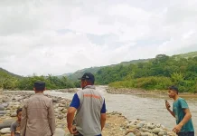 Tim Gabungan Cari Anak Terseret Arus Sungai Cikandang