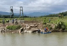 TNI-AD Peduli, Bangun Jembatan Gantung Garuda untuk Warga Cijambe Subang
