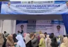 Gerakan Pangan Murah Bandung Barat Bantu Warga saat Ramadhan