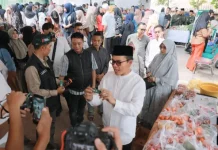 Gerakan Pangan Murah di Sapan Tegalluar Disambut Antusias Ribuan Warga
