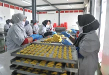 Menjelang Idulfitri, Kue Lebaran J&C Cookies Tingkatkan Produksi