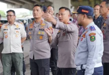 Siap Kawal Masyarakat Mudik, Polresta Bandung Cek Jalur Cileunyi–Nagreg