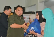 Bupati Reynaldi Apresiasi Penyaluran 1.500 Parsel Lebaran DAHANA