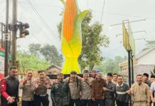 Tugu Jagung Ciherang Nagreg, Simbol Dukungan Ketahanan Pangan