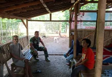 Babinsa Subang Ajak Warga Jaga Keamanan Lingkungan Selama Ramadan