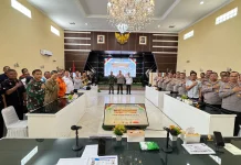 Satukan Persepsi, Polres Subang Gelar Rakor Lintas Sektoral Pam Lebaran
