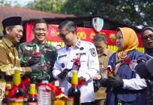 Wabup Agus Masykur Apresiasi Pemusnahan Miras oleh Polres Subang