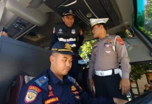 Rampcheck 12 Bus di KBB jelang Lebaran, 10 Unit Dinyatakan Laik Jalan