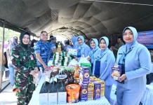 Bazar Ramadan TNI Serentak Digelar di Lanud Sulaiman