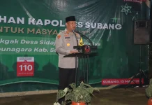 Kapolres Subang Gelar Safari Ramadan di Kecamatan Cipunegara