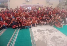 Kantor Sekretariat PAC Pemuda Pancasila Cibeber Cianjur Diresmikan